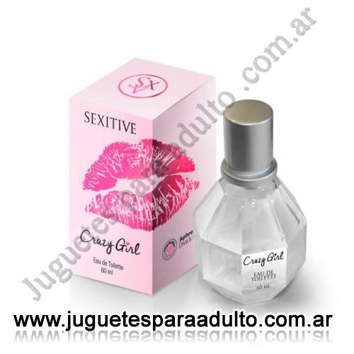 Aceites y lubricantes, , Perfume Crazy Girl Afrodisiac Arome 60ml